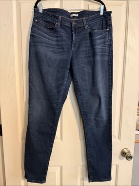 Eileen Fisher Dark Indigo Straight-Leg Jeans - Sz 16